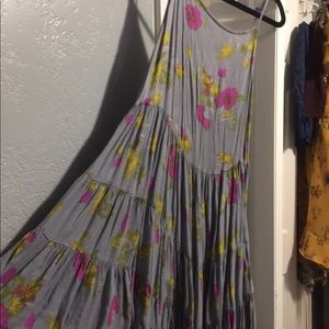Floral free people slip dress